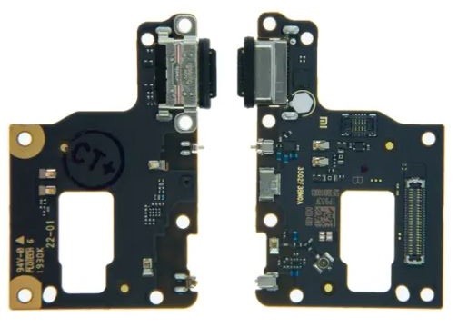 Flex Xiaomi Mi 9 Lite:lle latausliittimellä ja mikrofonilla, alkuperäinen (service pack)