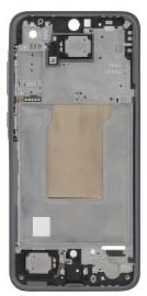 LCD näyttö Samsung A356 A35 5G kosketusnäytöllä ja kehyksellä tummansininen alkuperäinen (koottu huoltopakkaus)