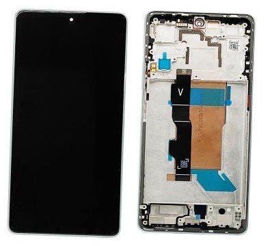 LCD screen Xiaomi Poco F5 5G with touch screen with frame Blue ORG