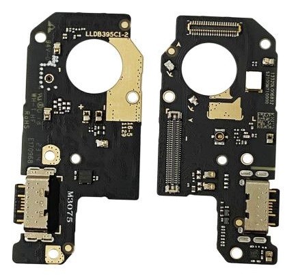 Flex Xiaomi Redmi Note 12 4G latausliittimellä ja mikrofonilla, SIM-kortin kontaktilla alkuperäinen (service pack)