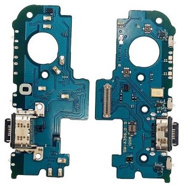 Flex Samsung A356 A35 5G liittimelle, mikrofonille alkuperäinen (service pack)