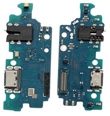 Flex Samsung A235 A23 4G liitin, mikrofoni, kuulokeliitäntä alkuperäinen (service pack)