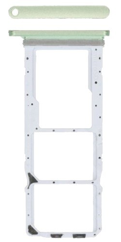 SIM card holder Samsung A057 A05S 2023 Light Green original (service pack)