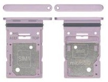 SIM-kortin pidike Samsung A356 A35 5G Awesome Lilac alkuperäinen (service pack)