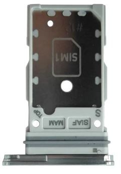 SIM-kortin pidike Samsung S911/S916 S23/S23 Plus Dual Lime alkuperäinen (service pack)