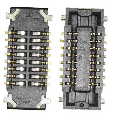 Samsung A155/A156/A165/A166/A176/A256/G556/T545/T570/T57/T730/T733/T736/T860/T865/T970/T975/X610/X616/X710/X716/X800/X806/X810/X816/X900/X906/X910/X916 piirilevyn liitin BTB-pistoke 2x8pin 3710-003402 (service pack)
