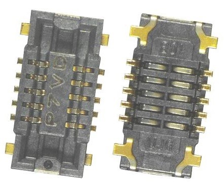 Samsung A155/A156/A165/A166/A176/A256/G556/G900/G920/G925/M156/M356/M546/N910/P610/P613/P615/P620/P625/T700/T705/T710/T715/T719/T733/T736/T805/T810/T813/T815/T819/T860/T865/T970/X900/X906/X920/X926 piirilevyn liitin BTB-pistoke 2x17pin (service pack)