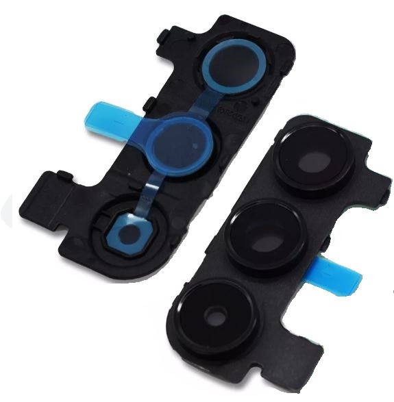Samsung A155 A15 4G/A156 A15 5G kameran linssi kehyksellä musta (service pack)