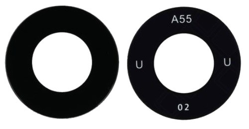 Samsung A356 A35 5G/A556 A55 5G kameran linssi musta (Ultra Wide linssi) 1kpl (service pack)