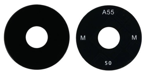 Samsung A356 A35 5G/A556 A55 5G kameralasi musta (lens Macro) 1 kpl (service pack)