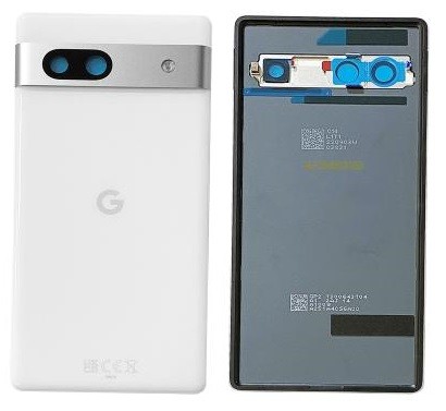 Takakansi Google Pixel 7A Snow alkuperäinen (käytetty Grade C)