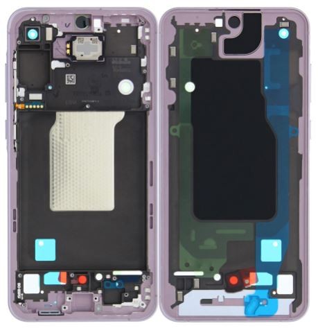 Keskikotelo Samsung A556 A55 5G Awesome Lilac alkuperäinen (service pack)