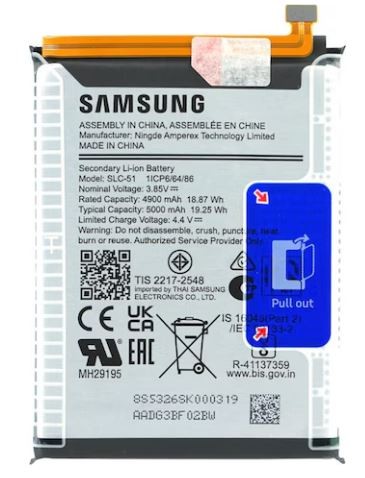 Alkuperäinen akku Samsung A057 A05s 5000mAh SLC-51 (huoltopakkaus)