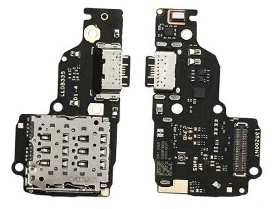 Flex Xiaomi Redmi Note 13 4G latausliittimellä ja mikrofonilla, SIM-kortin kontaktilla alkuperäinen (service pack)