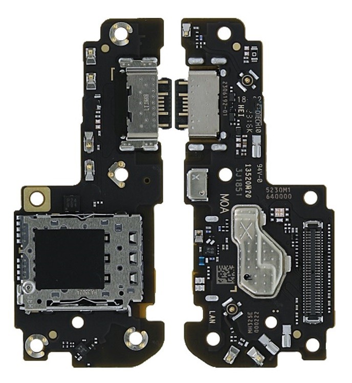 Flex Xiaomi Redmi Note 12 Pro 5G/Poco X5 Pro latausliittimellä ja mikrofonilla alkuperäinen (service pack)