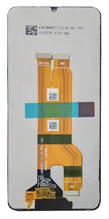 LCD-näyttö Realme C61 4G/C63 4G/N63 4G kosketusnäytöllä musta ORG