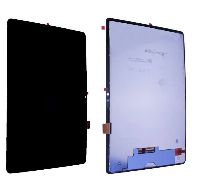LCD-näyttö Samsung X510/X516 TAB S9 FE 10.9 2023 kosketusnäytöllä musta alkuperäinen (service pack)