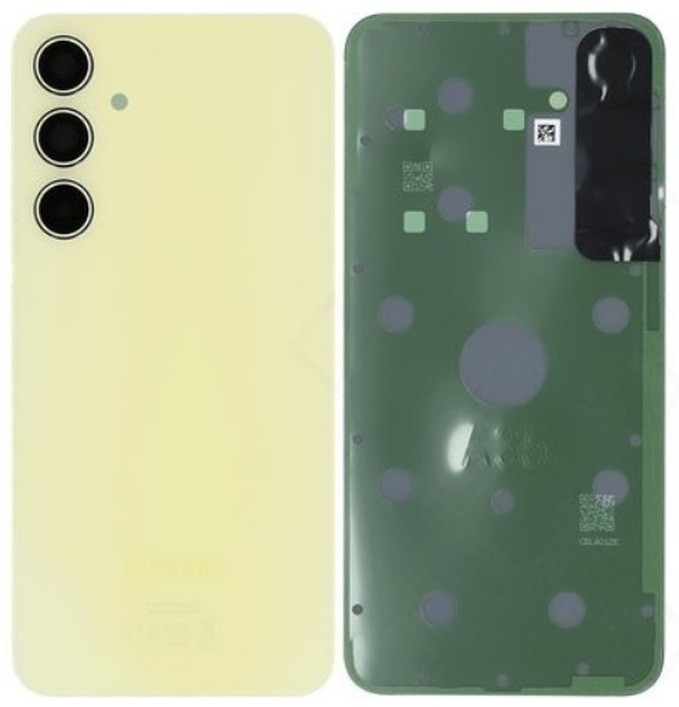 Takakansi Samsung A356 A35 5G keltainen alkuperäinen (service pack)