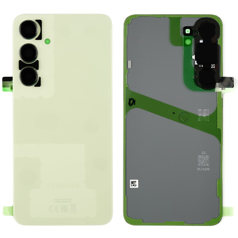 Takakansi Samsung S926 S24 Plus jade vihreä alkuperäinen (service pack)