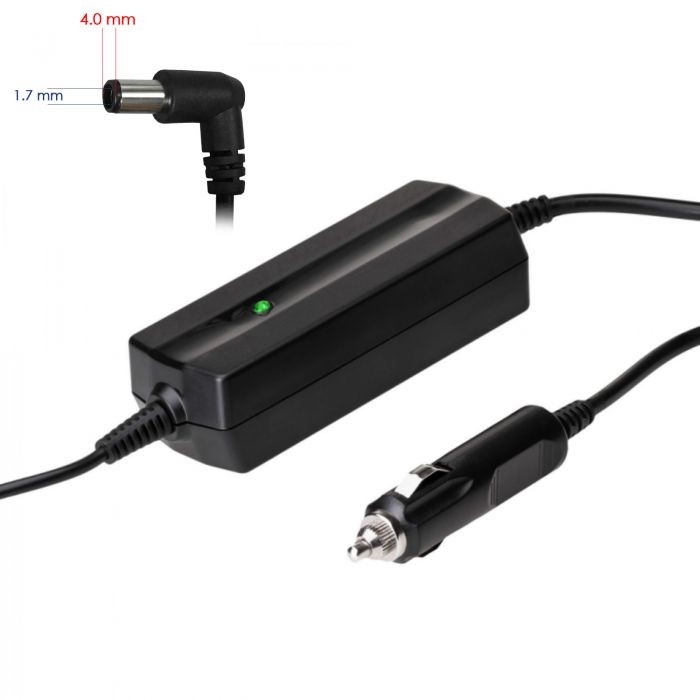 Autolaturi kannettavalle tietokoneelle Akyga AK-ND-77 (20V /3.25A 65W 4.0 x 1.7mm) LENOVO 1.2m