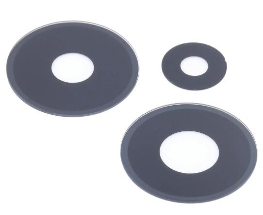 Xiaomi Poco M6 Pro 4G lens for camera Black (only lens 3pcs) ORG