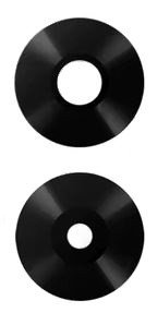 Xiaomi Poco M6 5G lens for camera Black (only lens 2pcs) ORG