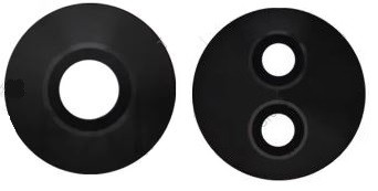OnePlus Nord CE 3 Lite 5G lens for camera Black (only lens 2pcs) ORG