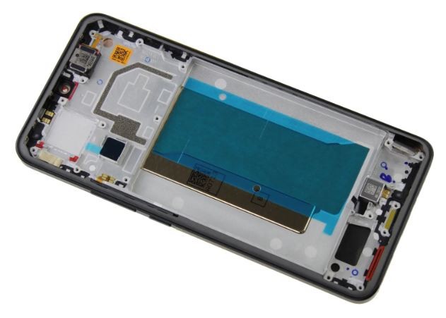 LCD-näyttö Xiaomi 13T 5G/13T Pro 5G kosketusnäytöllä kehyksellä musta alkuperäinen (service pack)