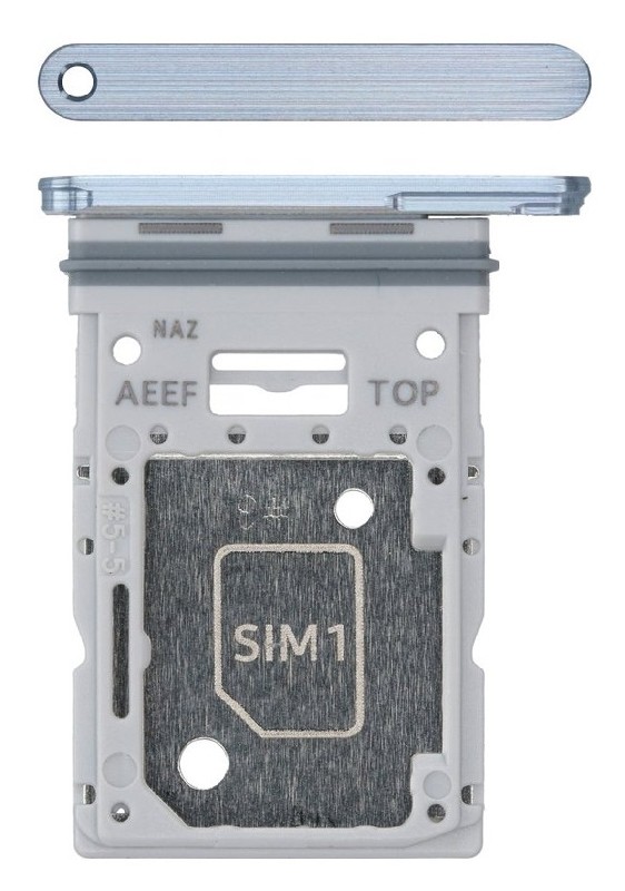 SIM-kortin pidike Samsung A556 A55 5G Awesome Iceblue alkuperäinen (service pack)