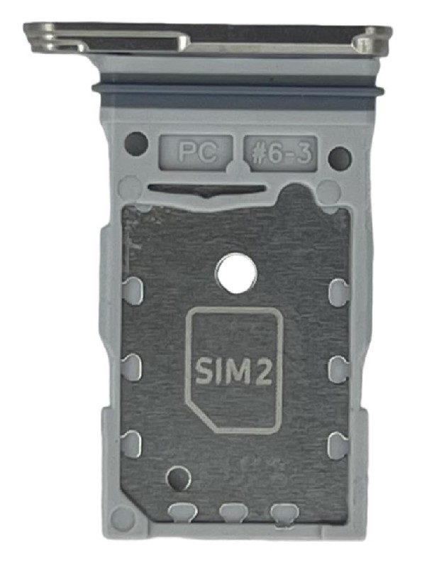 SIM-kortin pidike Samsung S721 S24 FE sininen/Mint/keltainen alkuperäinen (service pack)