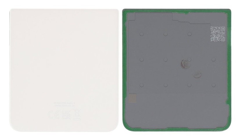 Alempi takakansi Samsung F711 Z Flip3 5G Cream (käytetty Grade B)
