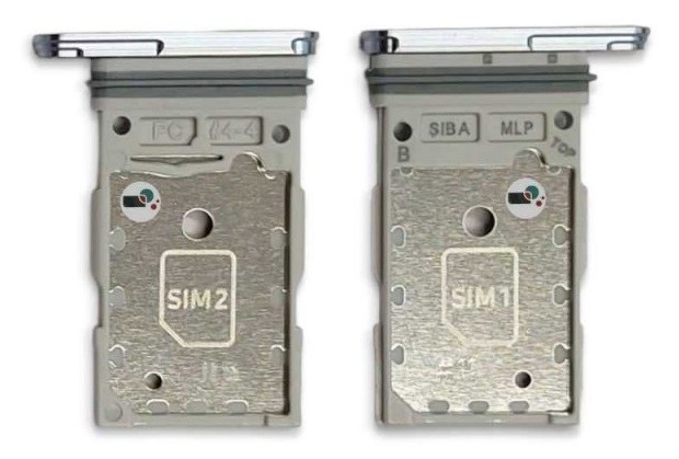 SIM card holder Samsung S921 S24/S926 S24 Plus Dual Sapphire Blue original (service pack)