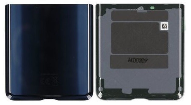 Takaylakansi Samsung Galaxy Z Flip F700 musta alkuperainen (service pack)