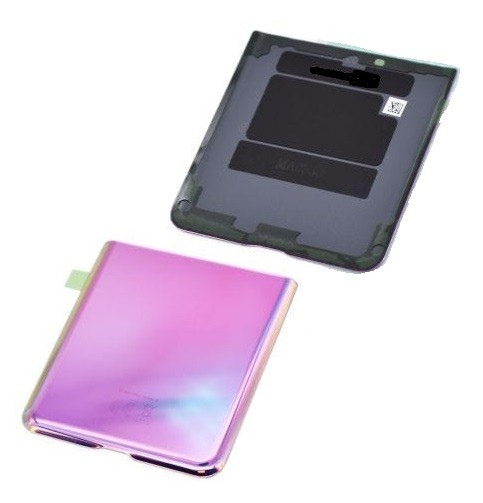 Takaylakansi Samsung Galaxy Z Flip F700 Mirror Purple alkuperainen (service pack)