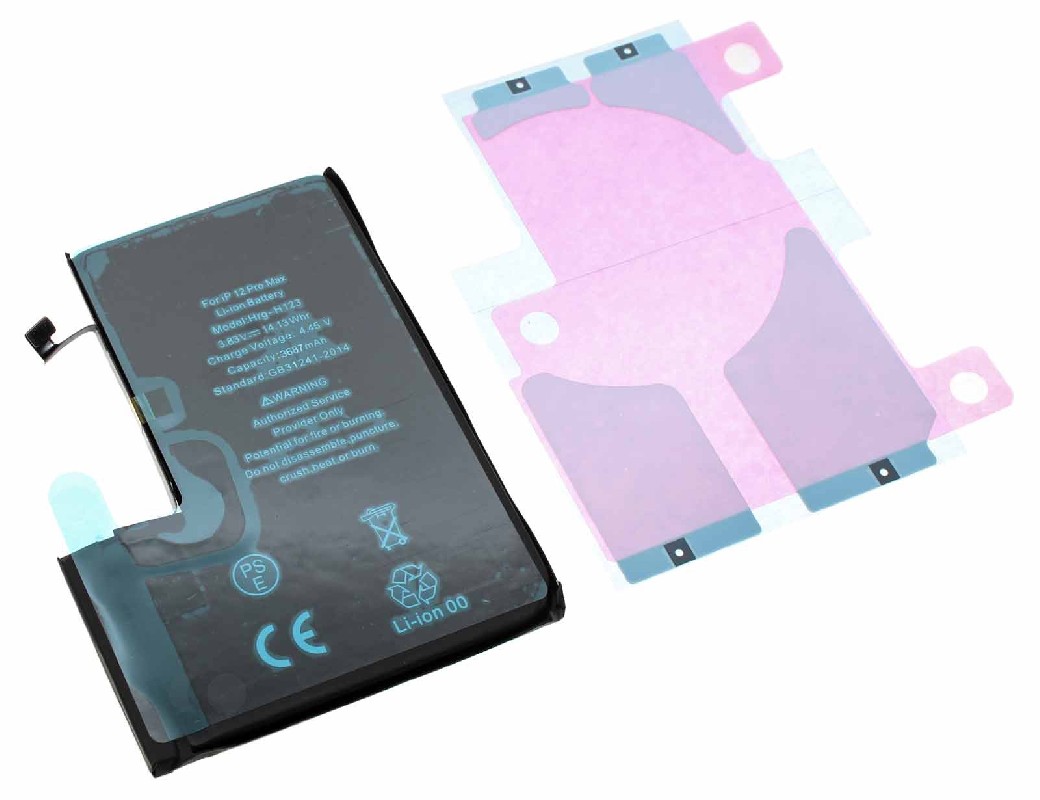 Alkuperäinen akku iPhone 12 Pro Max 3690mAh itsediagnosoiva tarralla