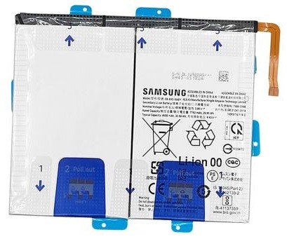 Akku alkuperäinen Samsung Tab S9 FE X510/X516 EB-BX516ABY 8000mAh (service pack)