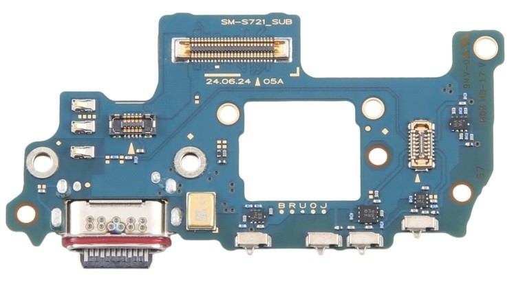 Flex Samsung S721 S24 FE 5G latauspistoke, mikrofoni alkuperäinen (service pack)
