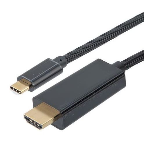 USB-C HDMI kaapeli 1M musta