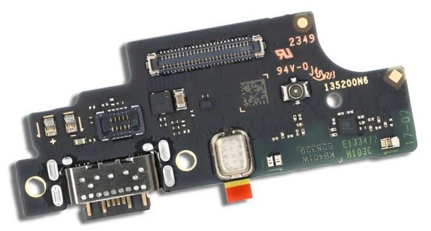 Flex Xiaomi Poco M6 Pro 4G latauspistokkeella ja mikrofonilla alkuperäinen (service pack)