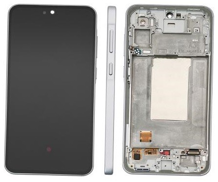 LCD screen Samsung A366 A36 5G with touch screen and frame Awesome Lavender original (assembled service pack)