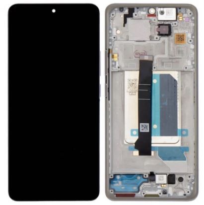 LCD-näyttö Xiaomi Redmi Note 14 Pro+ 5G kosketusnäytöllä kehyksellä Lavender violetti alkuperäinen (service pack)