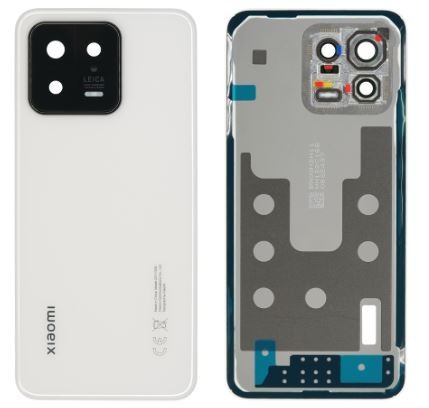 Takakansi Xiaomi 13 valkoinen alkuperäinen (service pack)