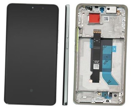 LCD-näyttö Xiaomi Poco X7 5G kosketusnäytöllä kehyksellä vihreä alkuperäinen (huoltopakkaus)