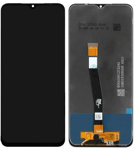 LCD näyttö Samsung A226 A22 5G kosketusnäytöllä musta ORG