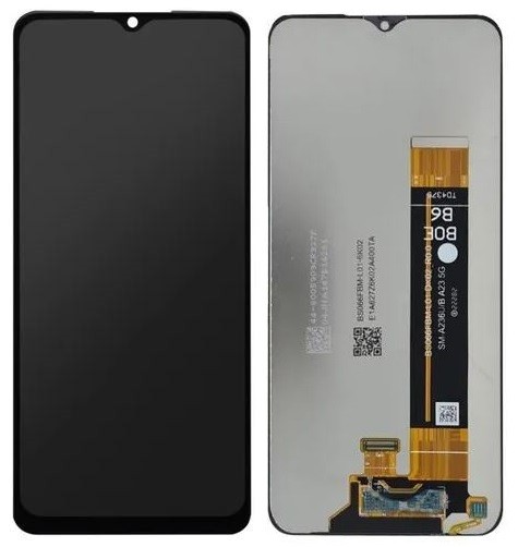 LCD näyttö Samsung A236 A23 5G kosketusnäytöllä musta ORG