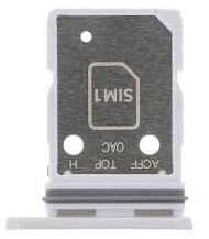 SIM-kortin pidike Samsung A366 A36 5G Awesome White alkuperäinen (service pack)