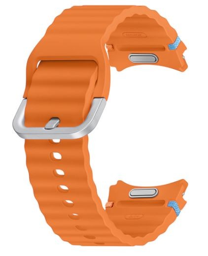 Hihna ET-SNL30SOE Samsung Galaxy Watch 4/4 Classic/5/5 Pro/6/6 Classic/7/FE urheiluhihna S/M oranssi