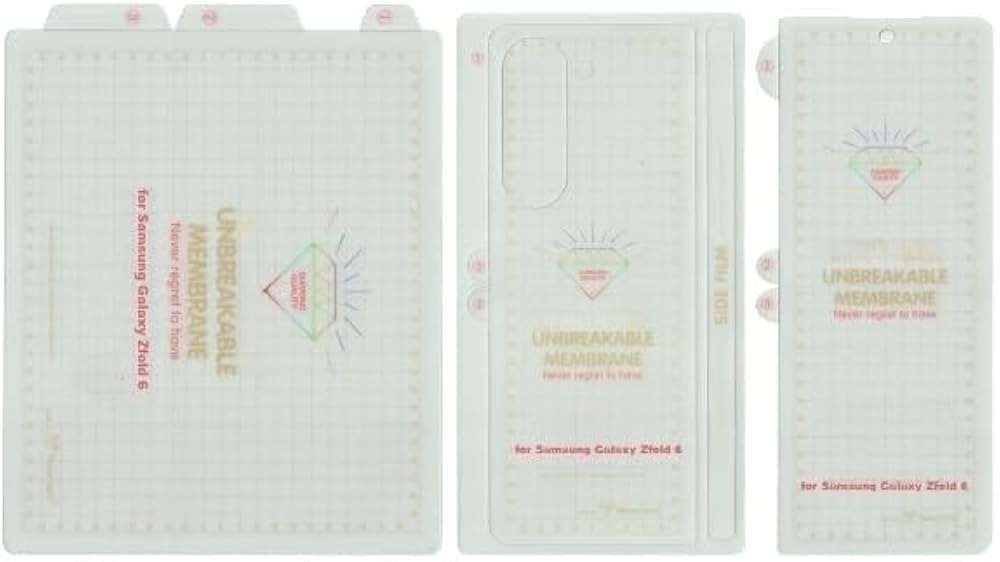 Näytönsuoja Nano TPU Samsung F956 Z Fold6 3in1