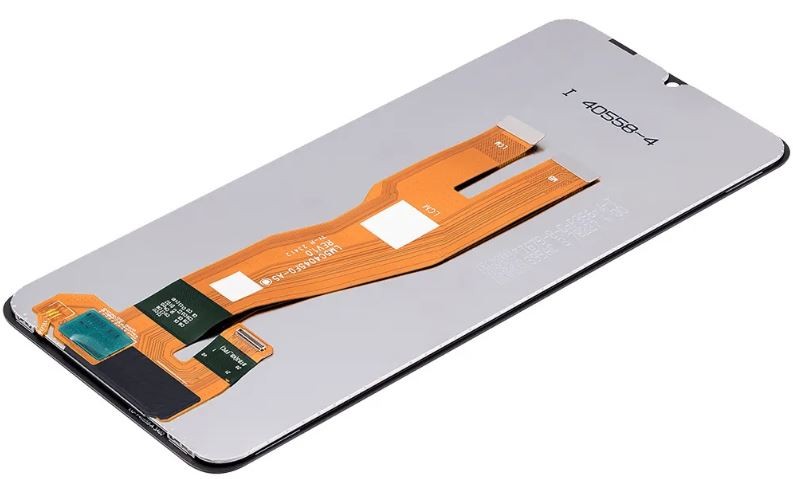 LCD-näyttö Samsung A055 A05 2023 kosketusnäytöllä musta alkuperäinen