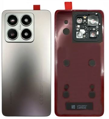Takakansi Xiaomi 14T 5G Titan harmaa kameralinssillä alkuperäinen